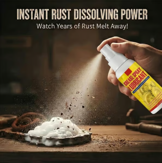 Anti-Rust Lubricant Spray & Rust Remover