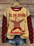 Women's Tis The Season Print Sweatshirt