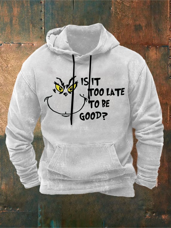Men's Christmas Print Hoodie